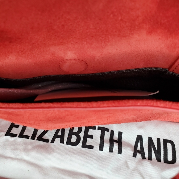 Elizabeth and James TRAPEZE SMALL SEUDE CROSSBODY - Picture 7 of 16
